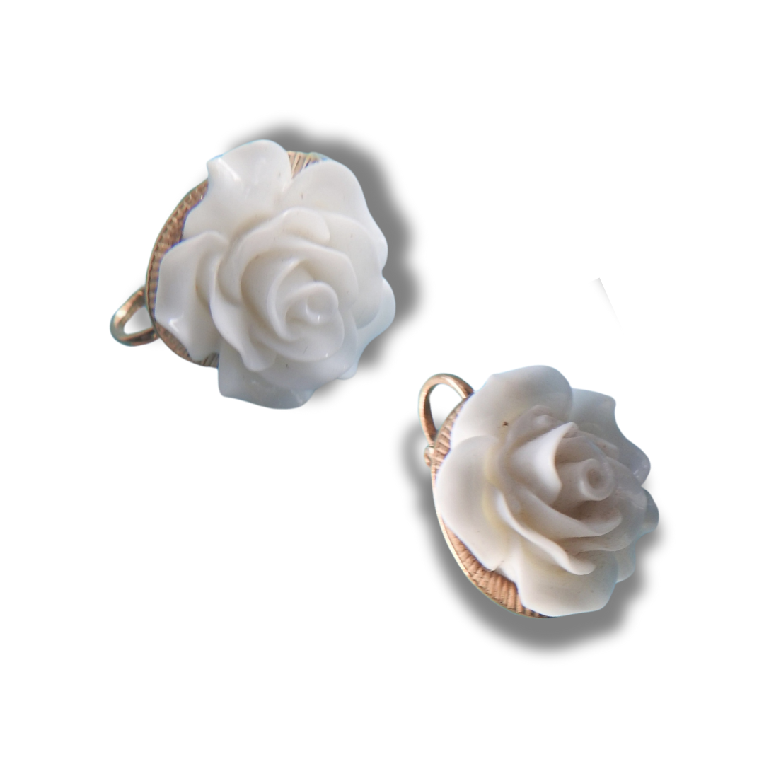 Clip on Earrings Flower