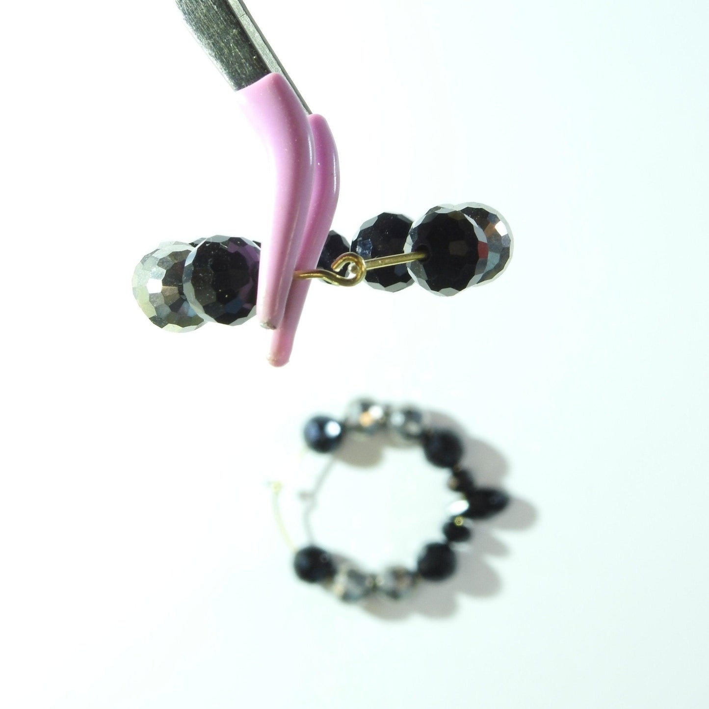 large hoop earrings with beads