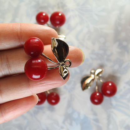 Cherry charms pendants