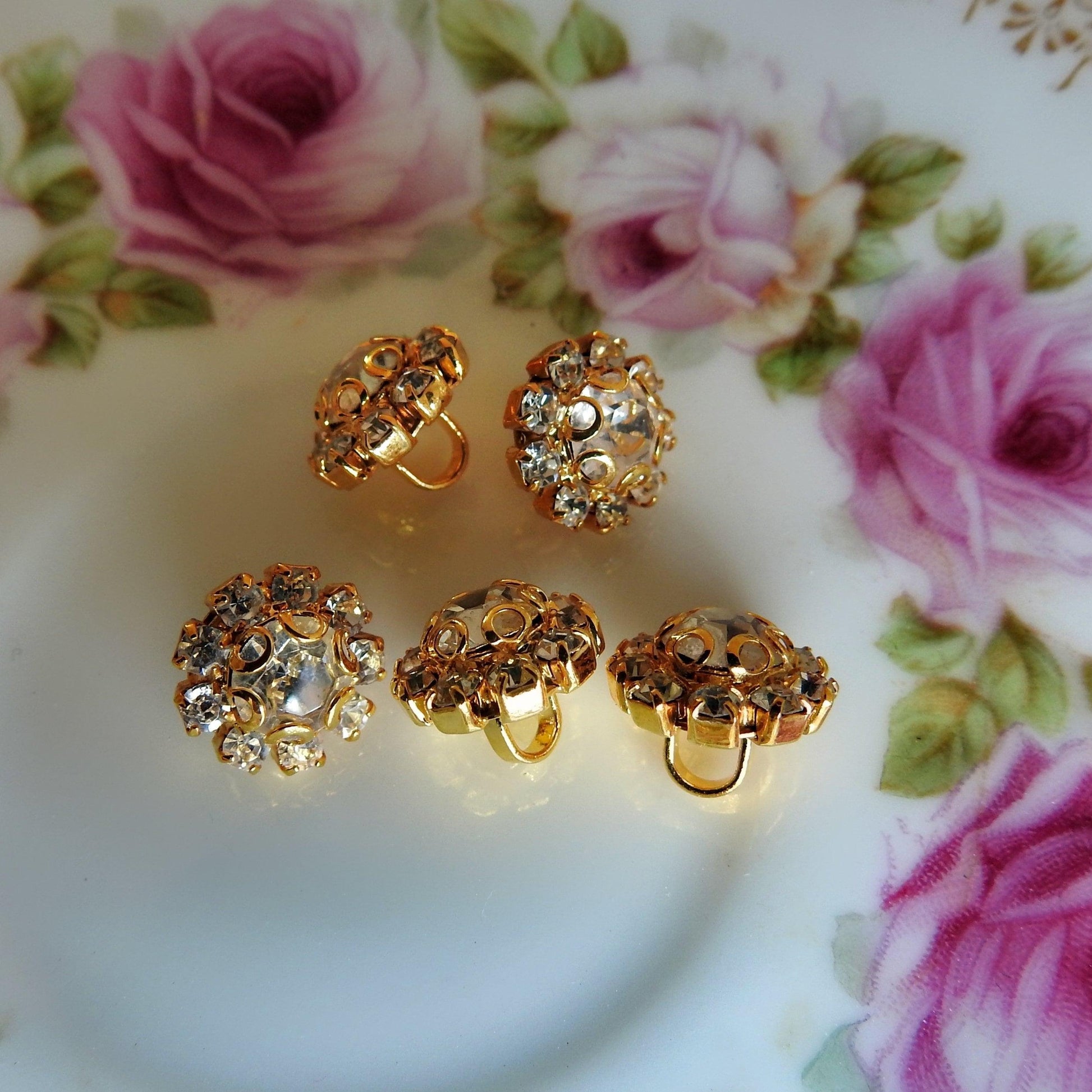 crystal buttons for wedding dress
