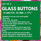 Czech glass buttons