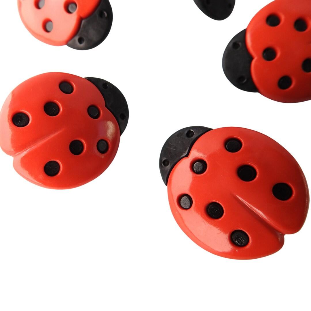 Ladybug buttons to buy
