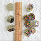 Fancy big rhinestone buttons