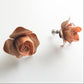 Antique Flower Screw Back Earrings