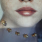 Set of 5 Pearl Bee Buttons