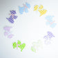 Colorful lot of 30 fun wood buttons, shaped like Scottish Terriers - For scrapbooking, sewing, and DIY projects - Sewing gift for pet lovers