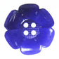 Oversized purple flower button