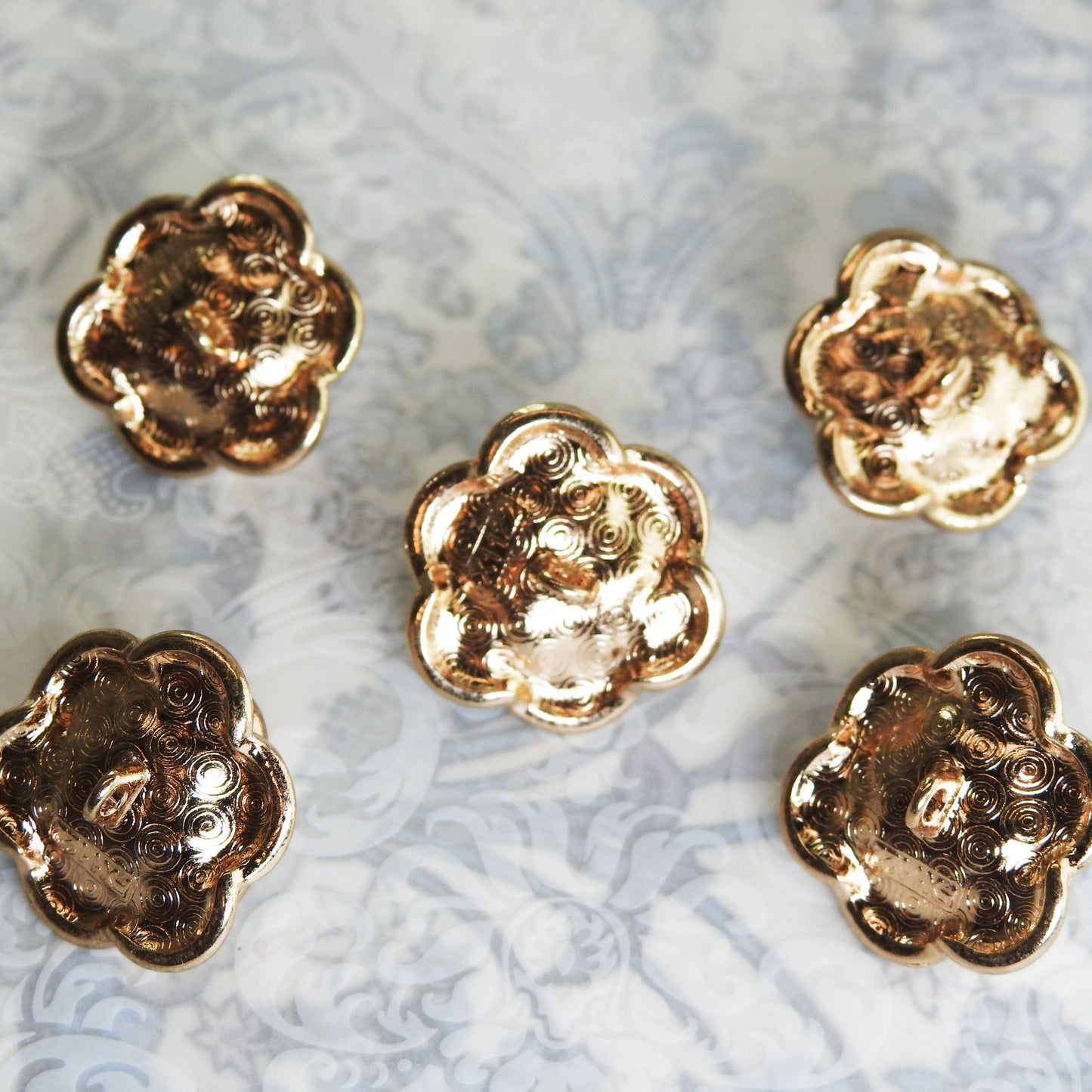 Camelia flower buttons