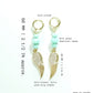 Angel wing earrings