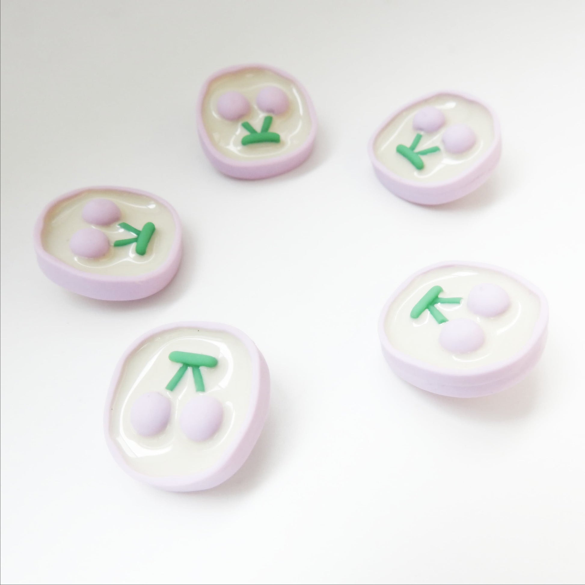 Cherry Decorative Buttons for sewing