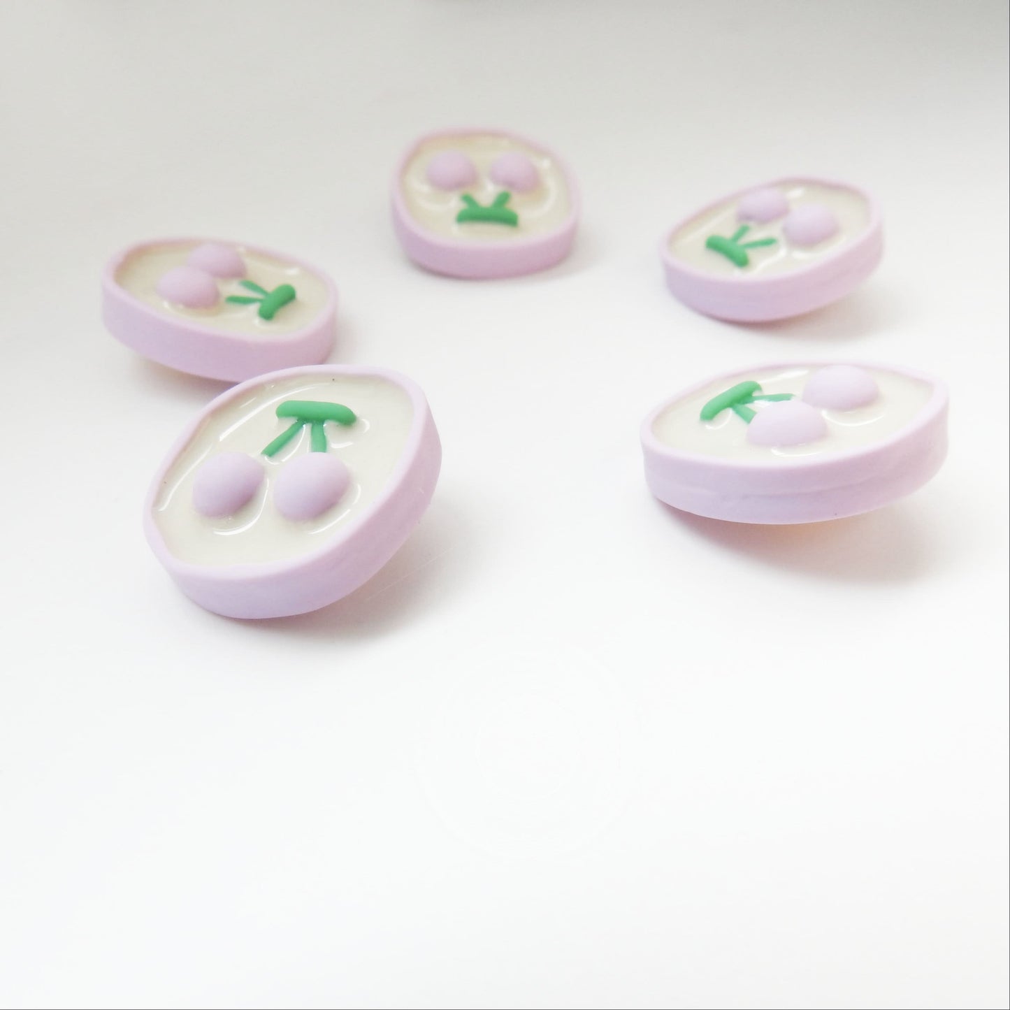 Cherry Decorative Buttons for sewing