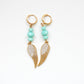 Angel wing earrings