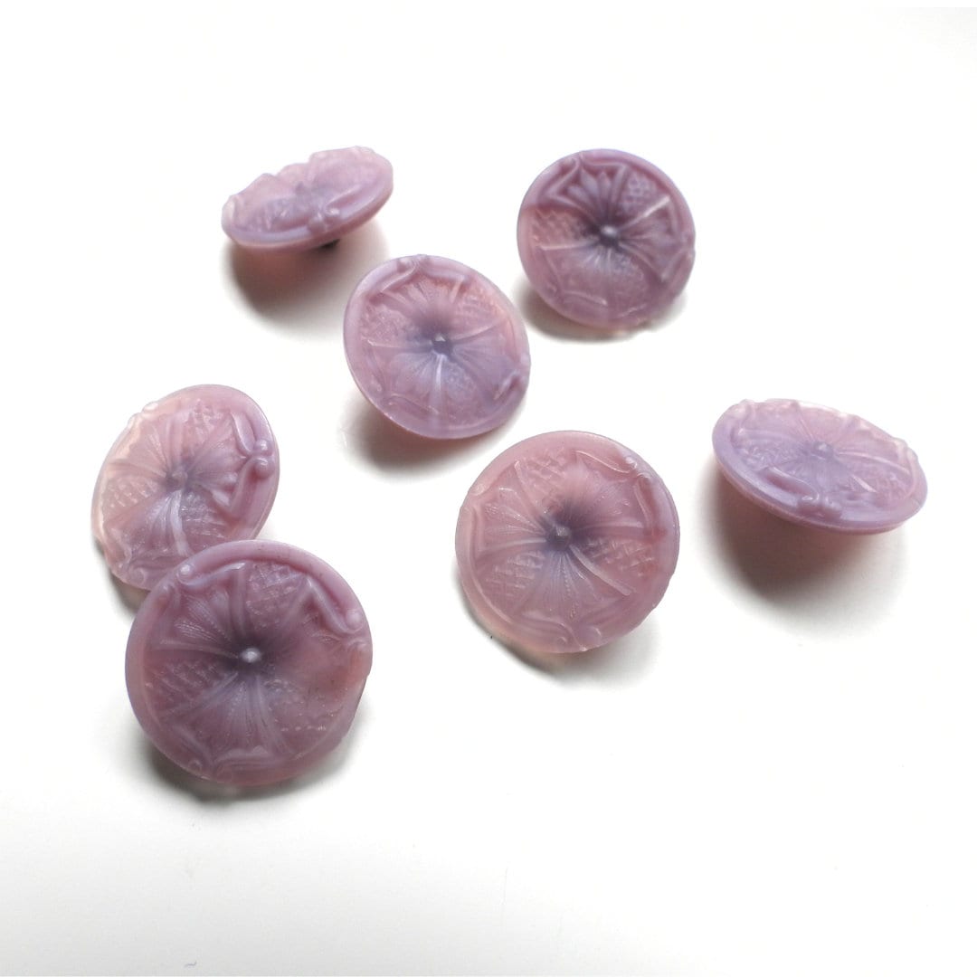 purple vintage buttons