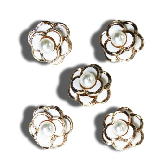 Camelia flower buttons