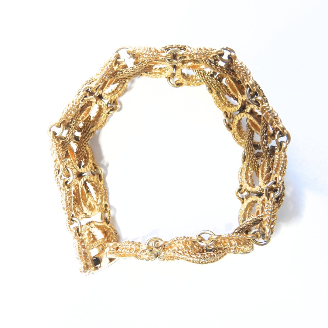 Gold Link Bracelet