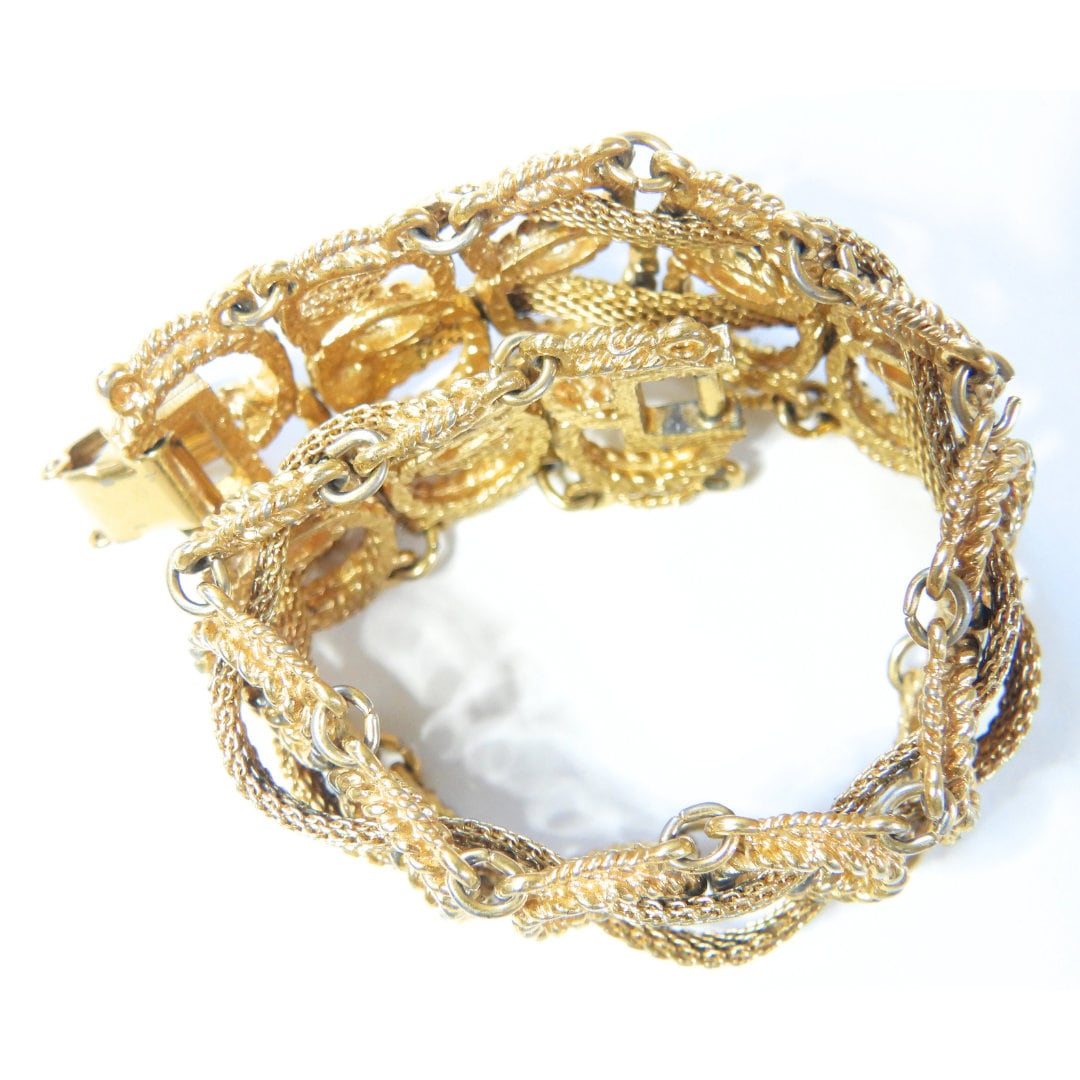 Gold Link Bracelet