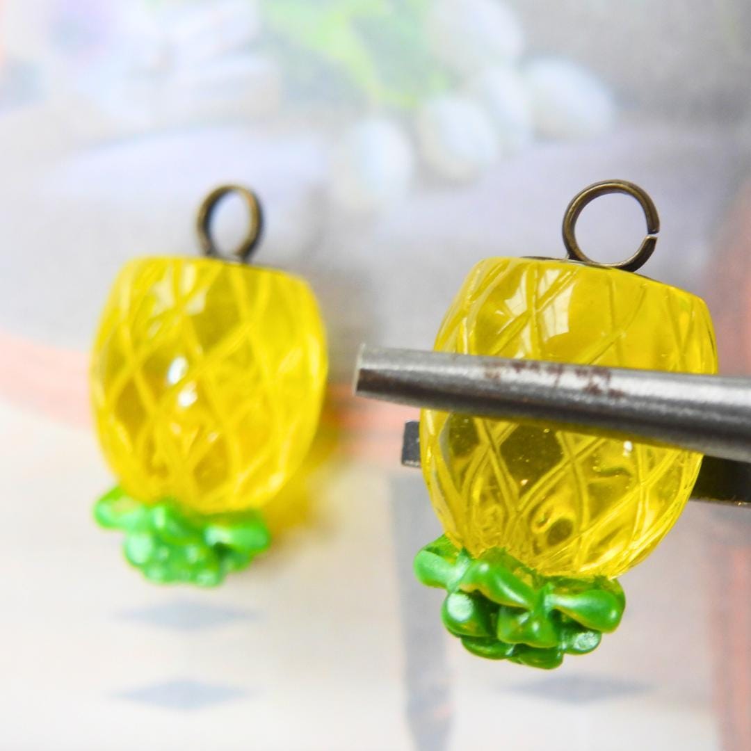 Tropical Pineapple fruit charms