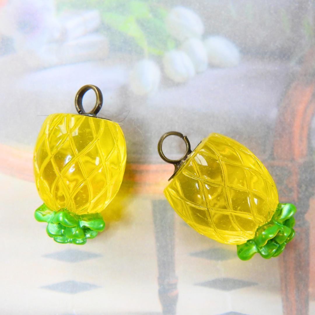 Tropical Pineapple fruit charms