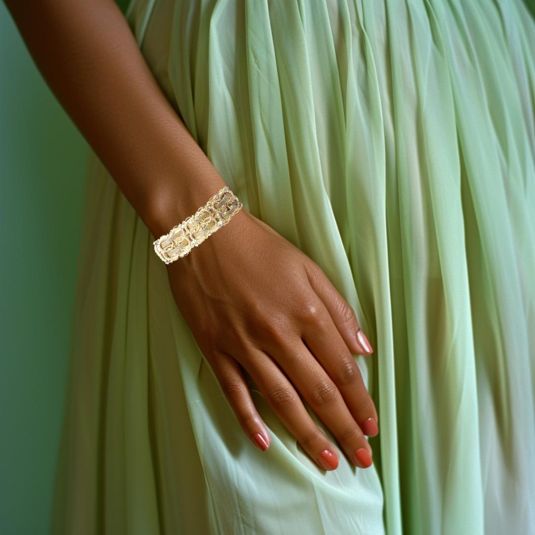 Gold Link Bracelet