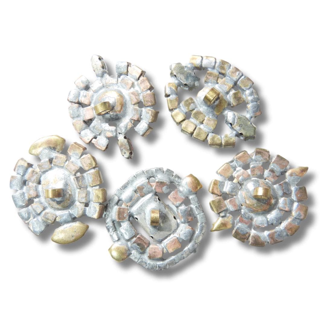 Vintage glass buttons lot