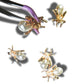 Set of 5 Pearl Bee Buttons