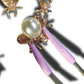 Set of 5 Pearl Bee Buttons