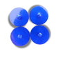 Decorative blue Shank Back Buttons Set of 5 | Made in Italy, 20mm fancy and Floral, for Sewing Jackets, Coats, Dresses, DIY Crafts