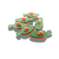 Carrot-Shaped Decorative Buttons for crafts