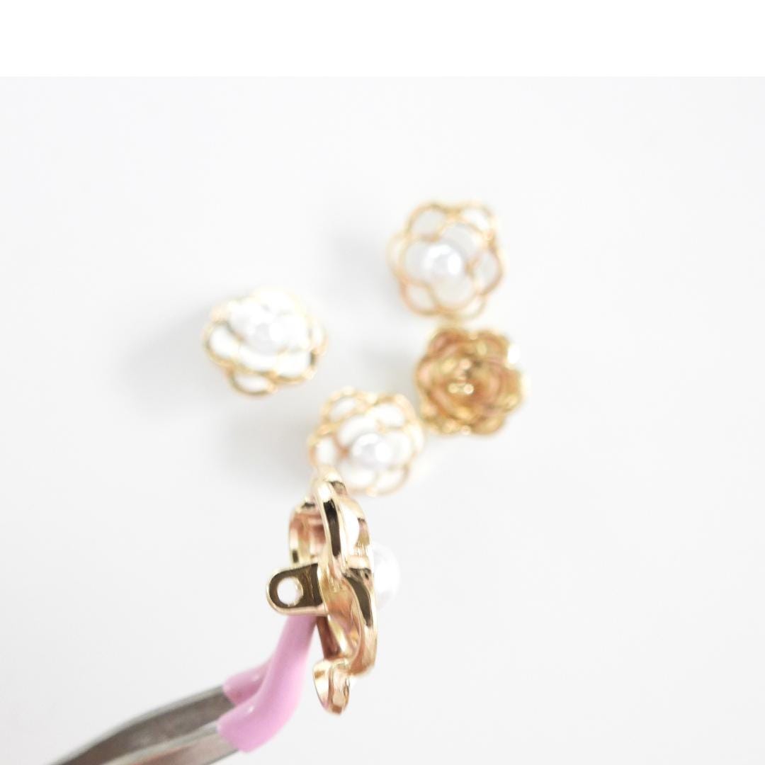 Camelia flower buttons