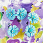 Blue daisy-shaped buttons for summer crafts & jewelry. Add floral flair to sundresses, hats or totes. Set of 5, 13mm, shank back