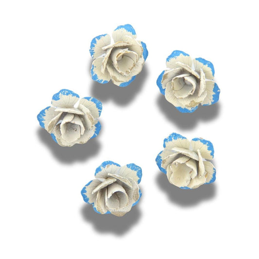 Set of 5 vintage-style jeweled buttons