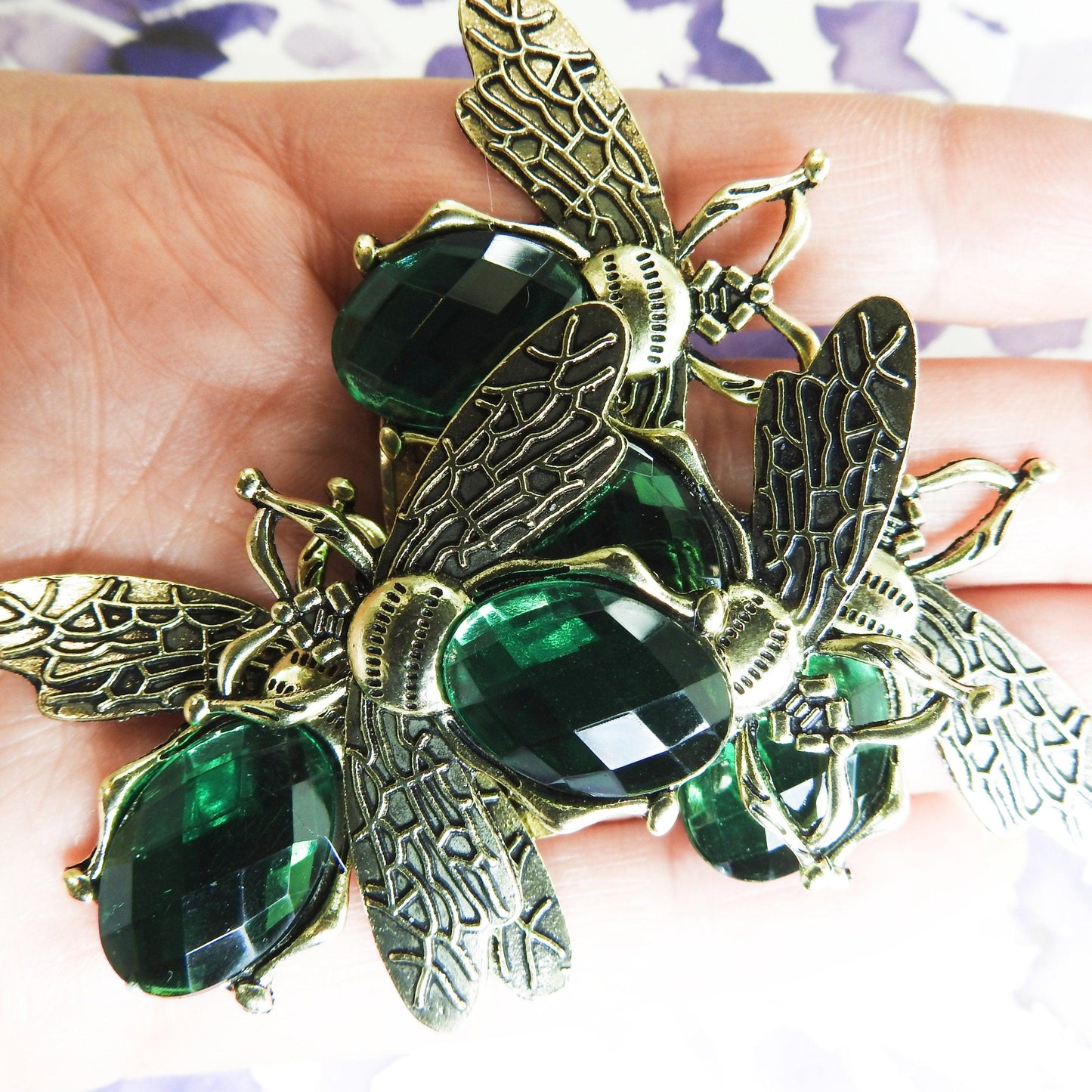 metal bee embellishments