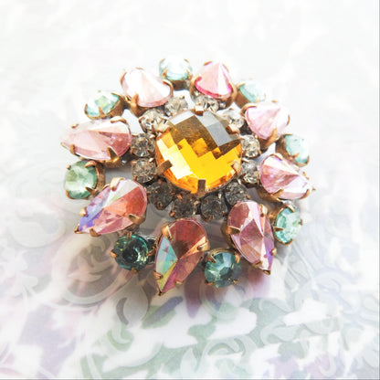 crystal brooch for sale