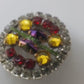 Czechoslovakian jewel buttons