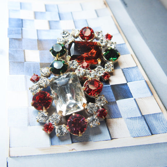 Unique fancy glass buttons, beautiful jewelry findings, unusual sewing gifts, extra-large buttons for coat and blazer , 1.57x 1.18''