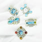 Crystal Czech glass buttons
