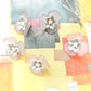 Charming Flower-Shaped Buttons in Pastel Colors - Set of 5