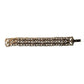 Vintage link chain bracelet for women. Retro jewelry present idea for a grandma, sister, wife. Gold color